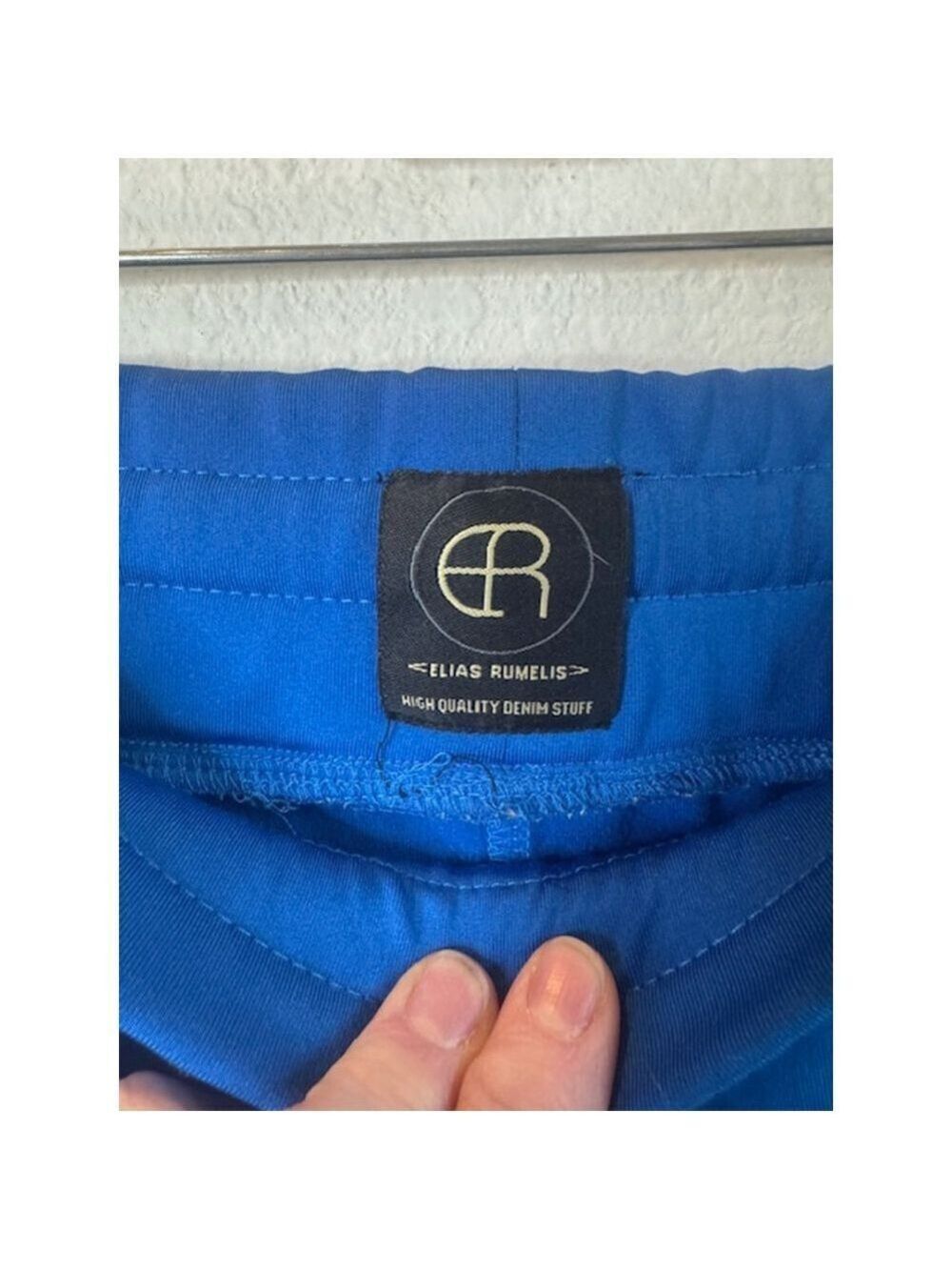 ELIAS RUMELIS Jogger Pants Royal Blue XS - Picture 4 of 11